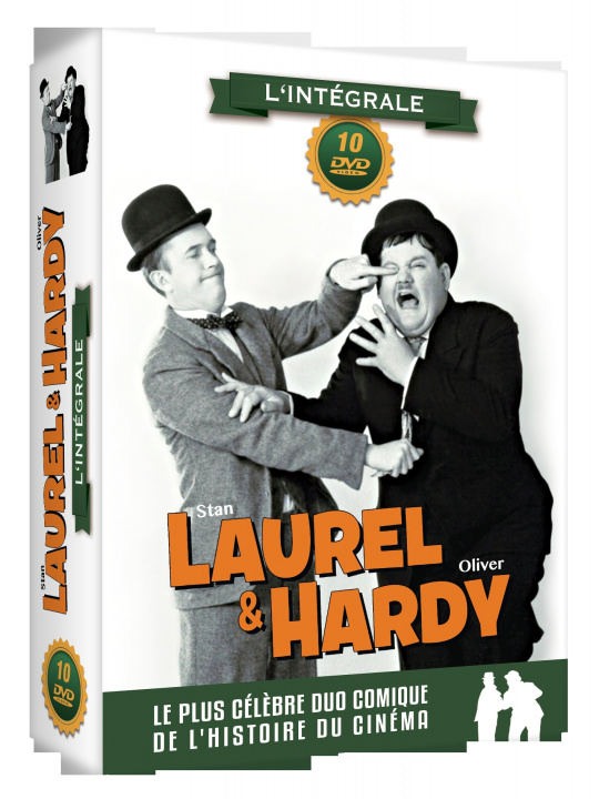 Видео LAUREL ET HARDY : L'INTEGRALE COFFRET 10 DVD LAUREL/HARDY