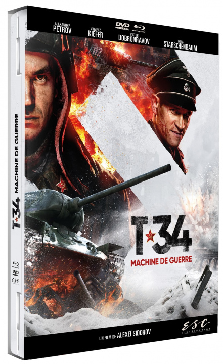 Filmek T-34, MACHINE DE GUERRE - COMBO BRD + DVD SIDOROV