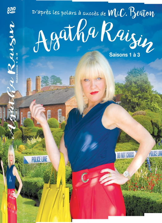 Książka AGATHA RAISIN SAISONS 1 A 3 (8 DVD) CARTER