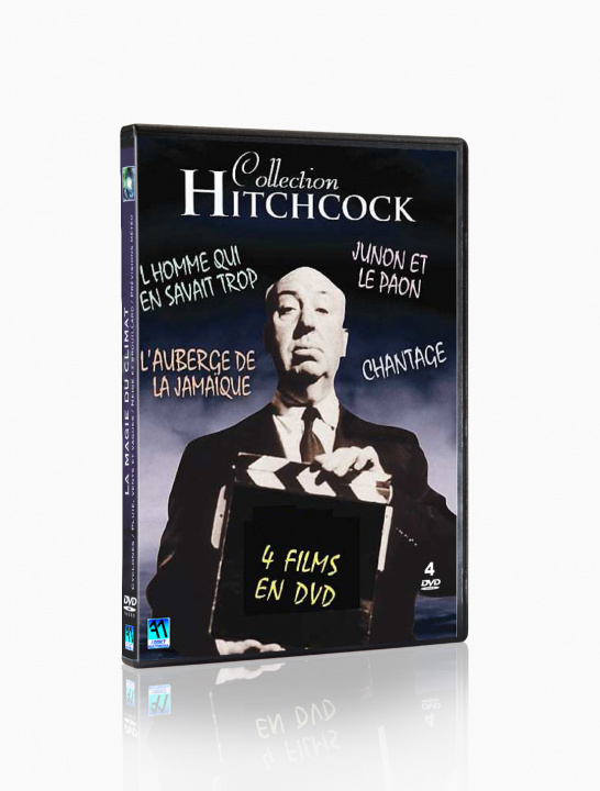 Filmek COLLECTION HITCHCOCK - 4 DVD HITCHCOCK  ALFRED