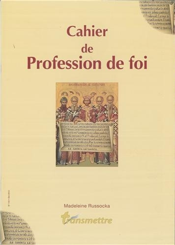 Knjiga Cahier de Profession de Foi 