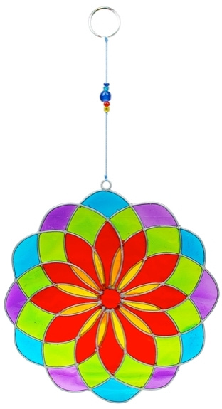 Knjiga Attrape Soleil - Mandala Rouge/Vert/Violet 