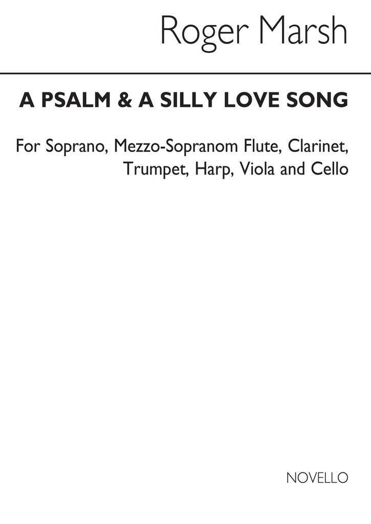 Knjiga MARSH: PSALM & A SILLY LOVE SONG (STUDY SCORE) POCHE MARSH