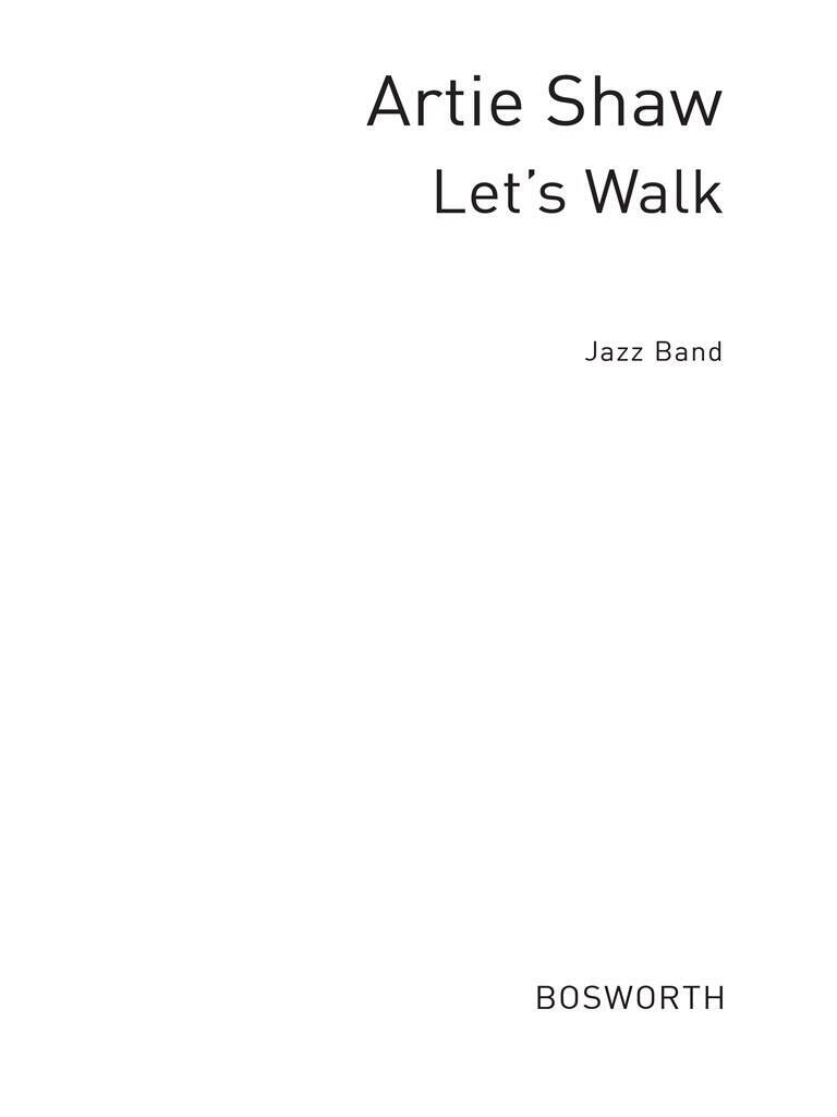 Knjiga SHAW, A LET'S WALK JZSH BND SHAW