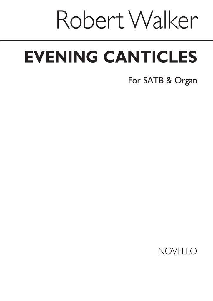 Knjiga ROBERT WALKER: EVENING CANTICLES CHANT WALKER