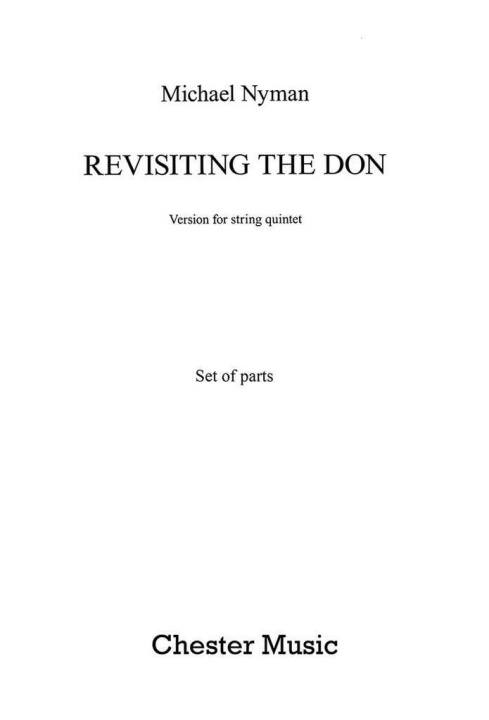 Knjiga MICHAEL NYMAN: REVISITING THE DON - STRING QUINTET (PARTS) NYMAN