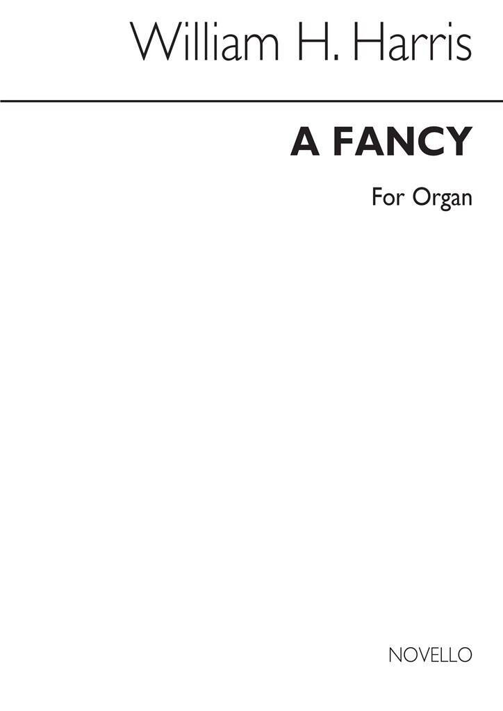 Knjiga WILLIAM H. HARRIS: A FANCY FOR ORGAN HARRIS