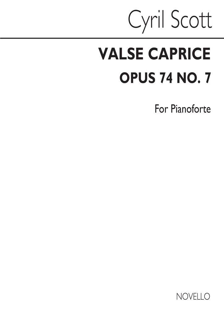 Knjiga CYRIL SCOTT: VALSE CAPRICE OP74 NO.7 PIANO SCOTT