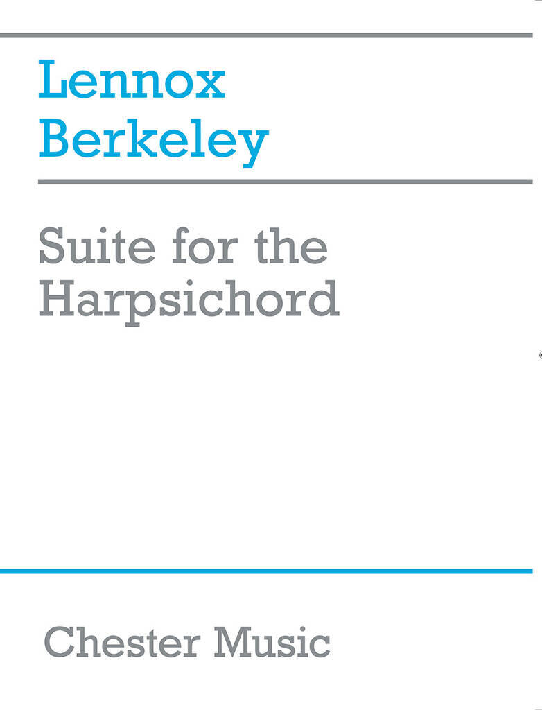 Książka LENNOX BERKELEY: SUITE FOR THE HARPSICHORD BERKELEY