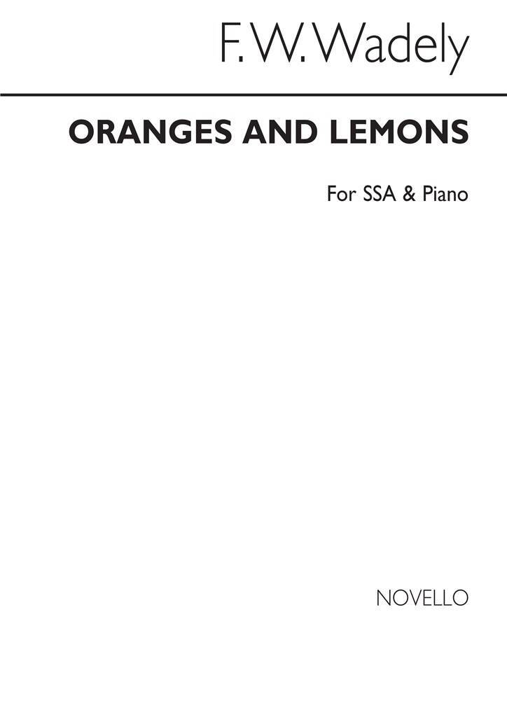Knjiga FREDERICK W. WADELY: ORANGES AND LEMONS WADELY