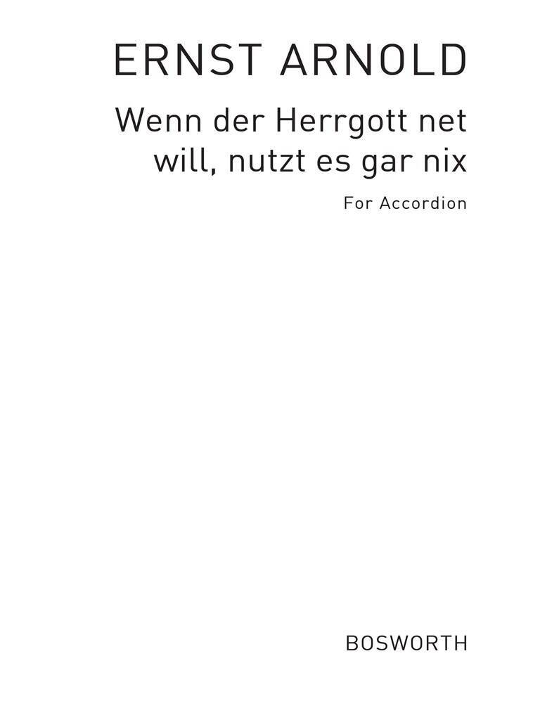Knjiga ARNOLD, E WENN DER HERRGOTT NET WILL LIED... ACDN ARNOLD