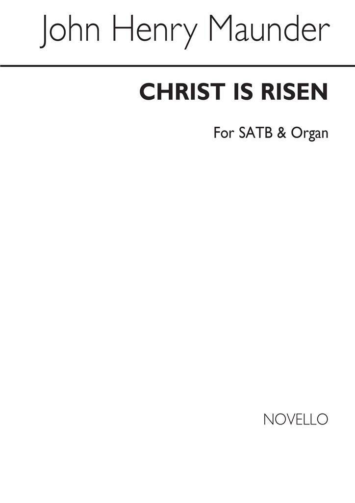 Buch J.H. MAUNDER: CHRIST IS RISEN CHANT MAUNDER