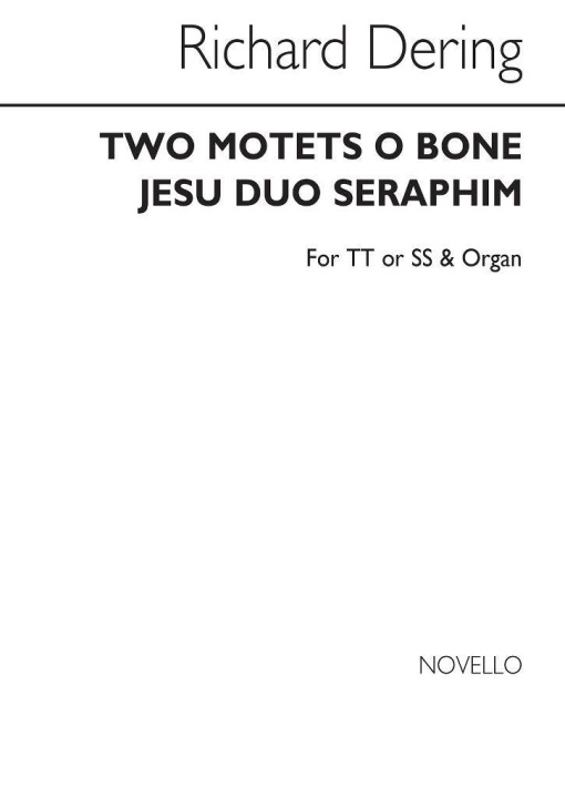 Knjiga RICHARD DERING: TWO MOTETS DERING