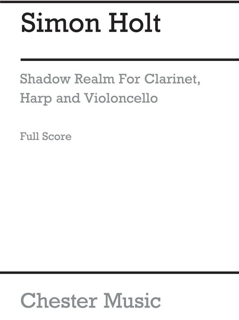 Książka SIMON HOLT: SHADOW REALM (SCORE) HOLT
