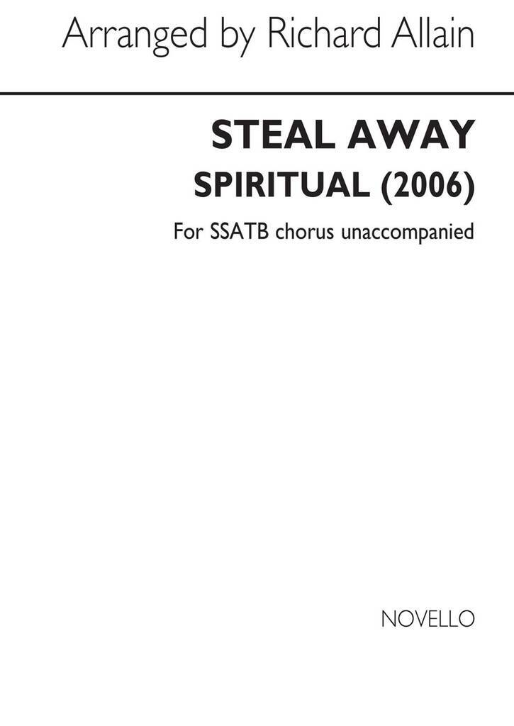 Kniha RICHARD ALLAIN: STEAL AWAY CHANT ALLAIN