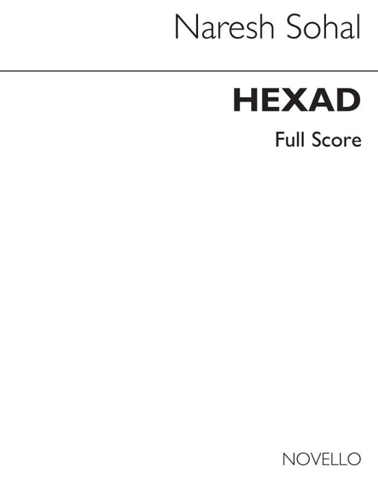 Kniha SOHAL: HEXAD 6 INSTRUMENTS (STUDY SCORE) POCHE SOHAL