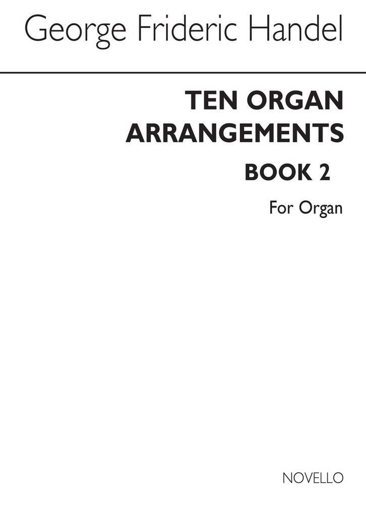 Livro HANDEL, GF TEN ORGAN ARRANGEMENTS BOOK 2 HANDEL
