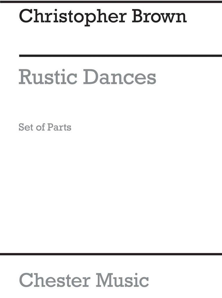 Knjiga PLAYSTRINGS MODERATELY EASY NO. 10 RUSTIC DANCES (BROWN) BROWN (ARTIST)