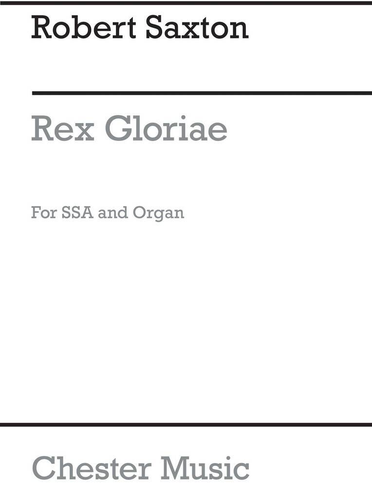 Knjiga ROBERT SAXTON: REX GLORIAE SAXTON