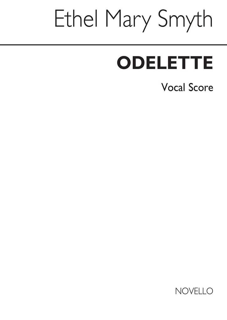 Boek ETHEL SMYTH: ODELETTE SMYTH
