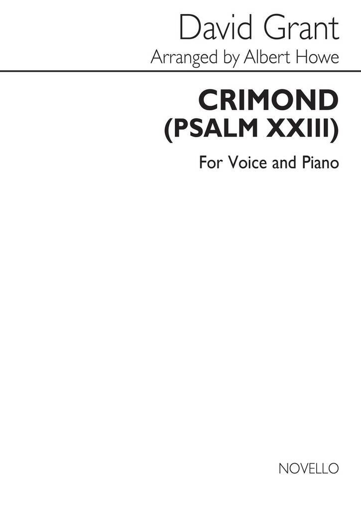 Knjiga GRANT, D CRIMOND VCE/PF GRANT