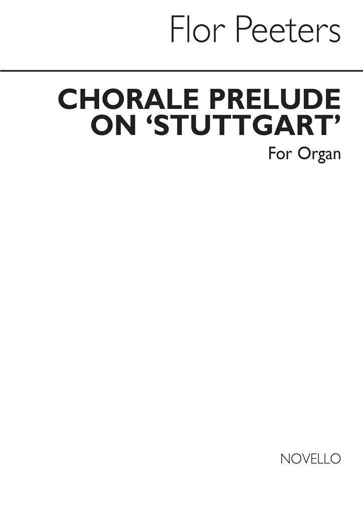 Knjiga FLOR PEETERS: CHORALE PRELUDE ON 'STUTTGART' ORGAN PEETERS