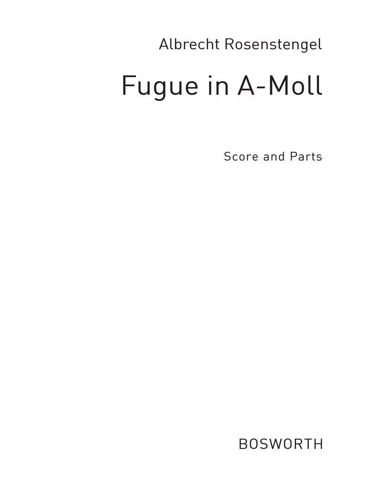 Knjiga FUGE A-MOLL 
