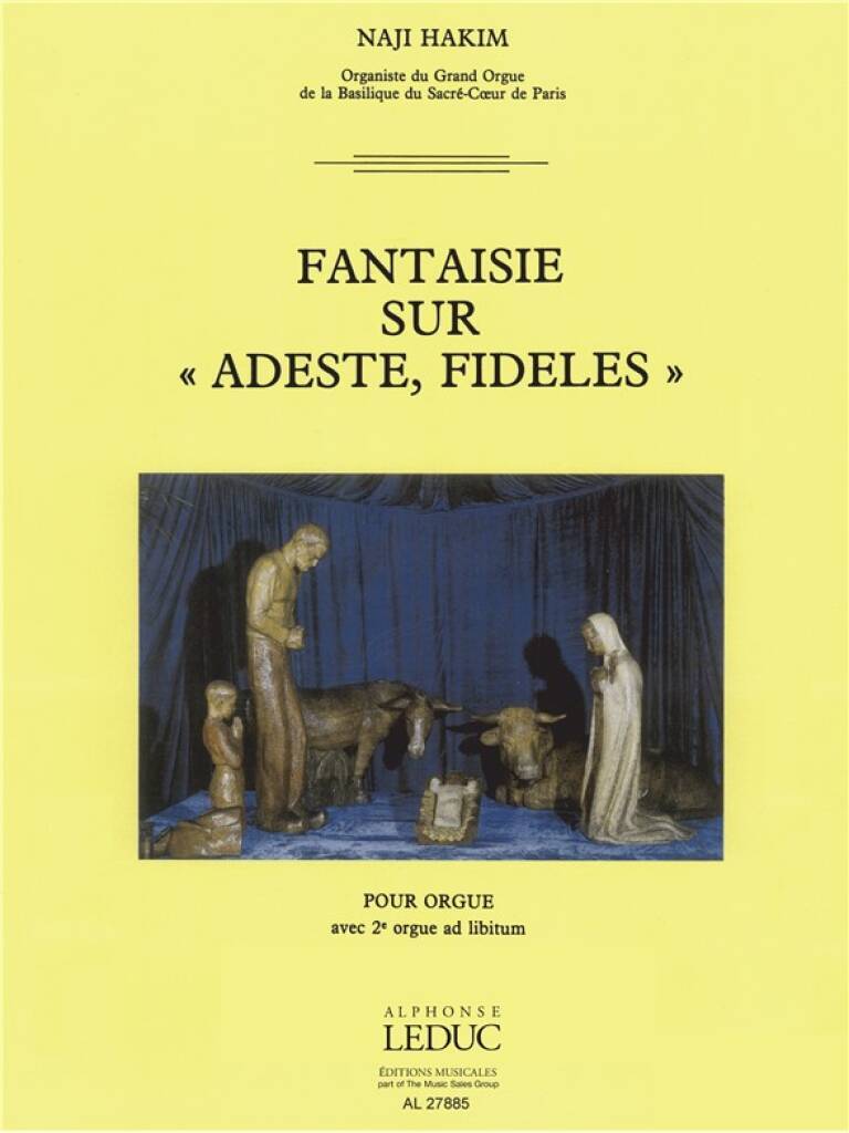 Libro FANTAISIE SUR "ADESTE FIDELES" HAKIM