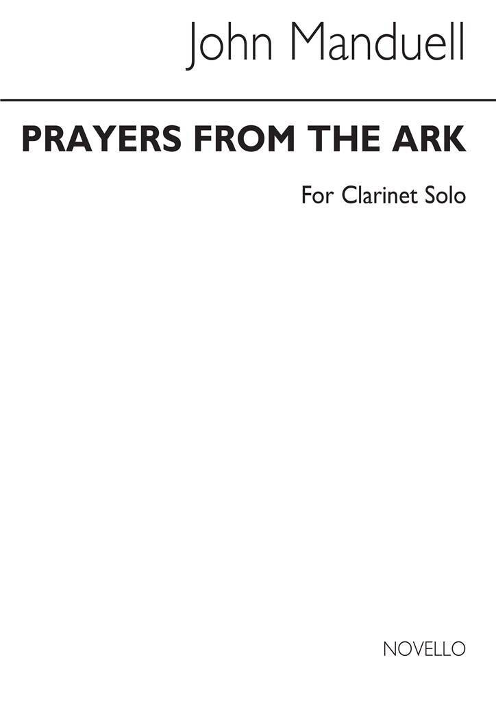 Buch JOHN MANDUELL: PRAYERS FROM THE ARK FOR SOLO CLARINET MANDUELL