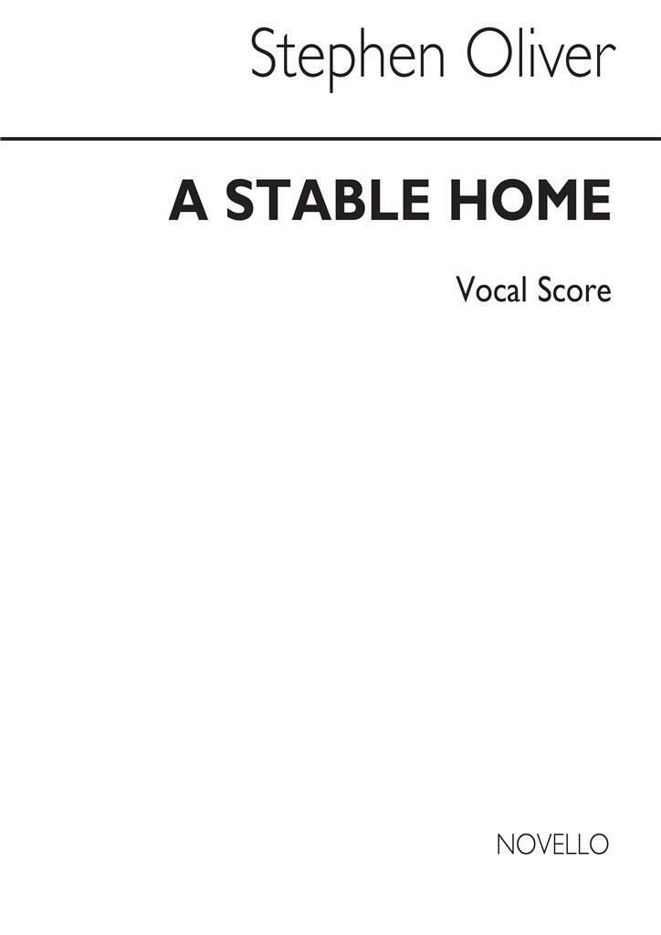 Knjiga OLIVER: STABLE HOME (VOCAL SCORE) OLIVER