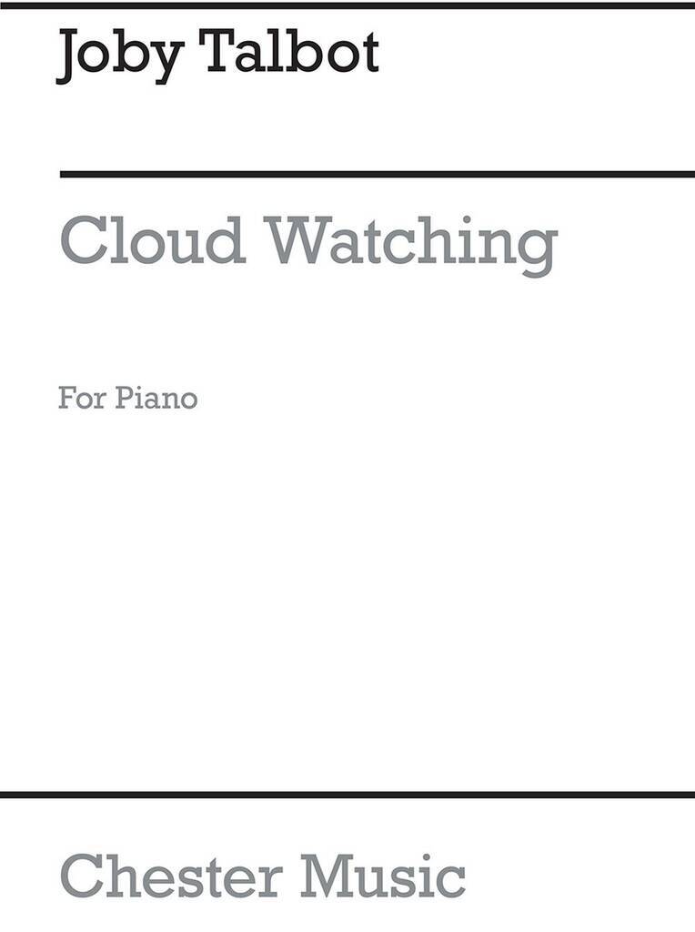 Knjiga TALBOT, JOBY CLOUD WATCHING FOR PIANO PIANO TALBOT