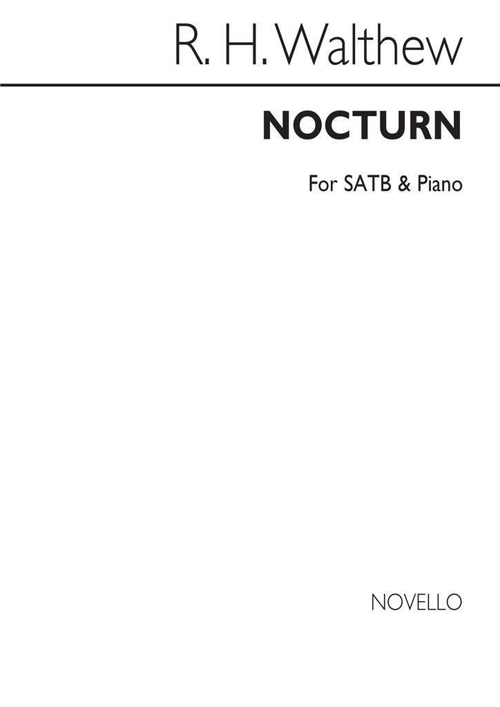 Buch RICHARD H. WALTHEW: NOCTURN SATB/PIANO CHANT WALTHEW