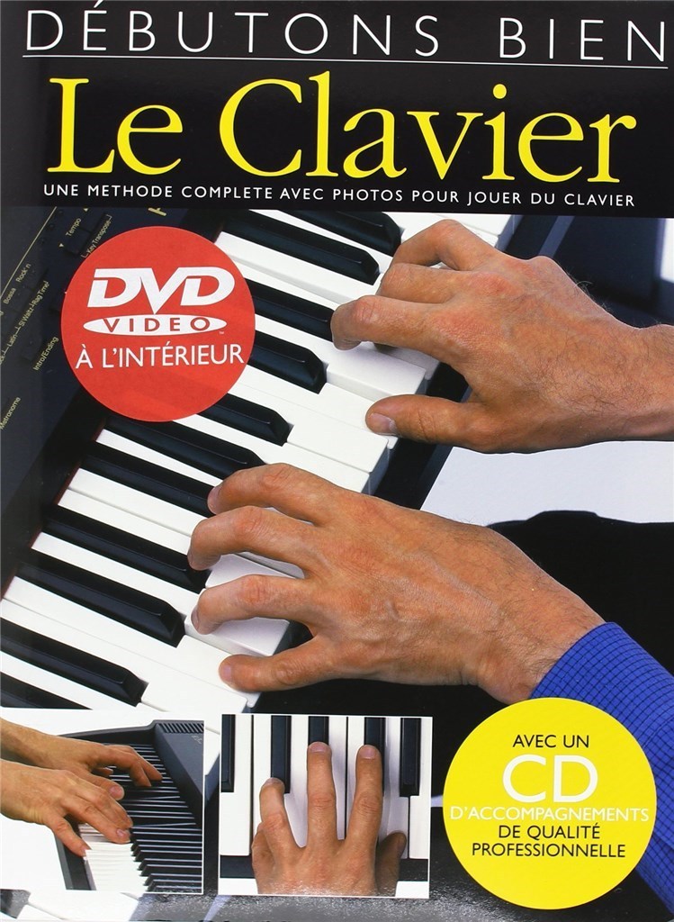 Boek DEBUTONS BIEN : LE CLAVIER - RECEUIL + DVD 