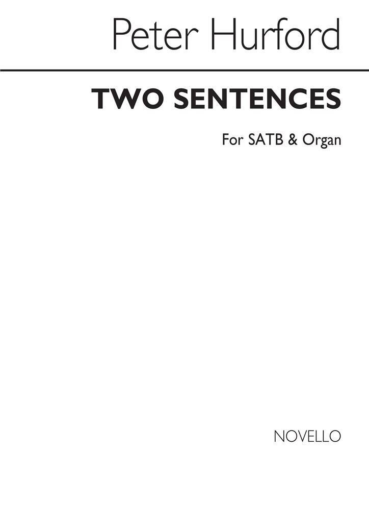 Buch PETER HURFORD: TWO SENTENCES CHANT HURFORD