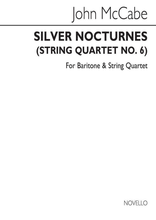 Knjiga JOHN MCCABE: SILVER NOCTURNES (STRING QUARTET NO.6) MCCABE