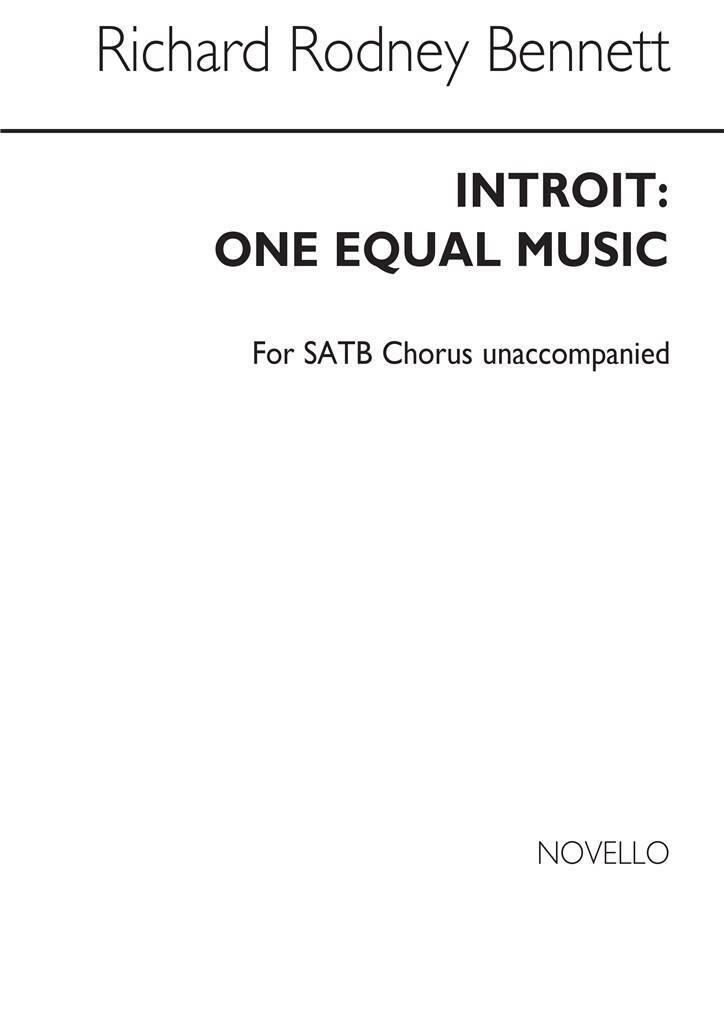 Knjiga RICHARD RODNEY BENNETT: INTROIT: ONE EQUAL MUSIC CHANT BENNETT