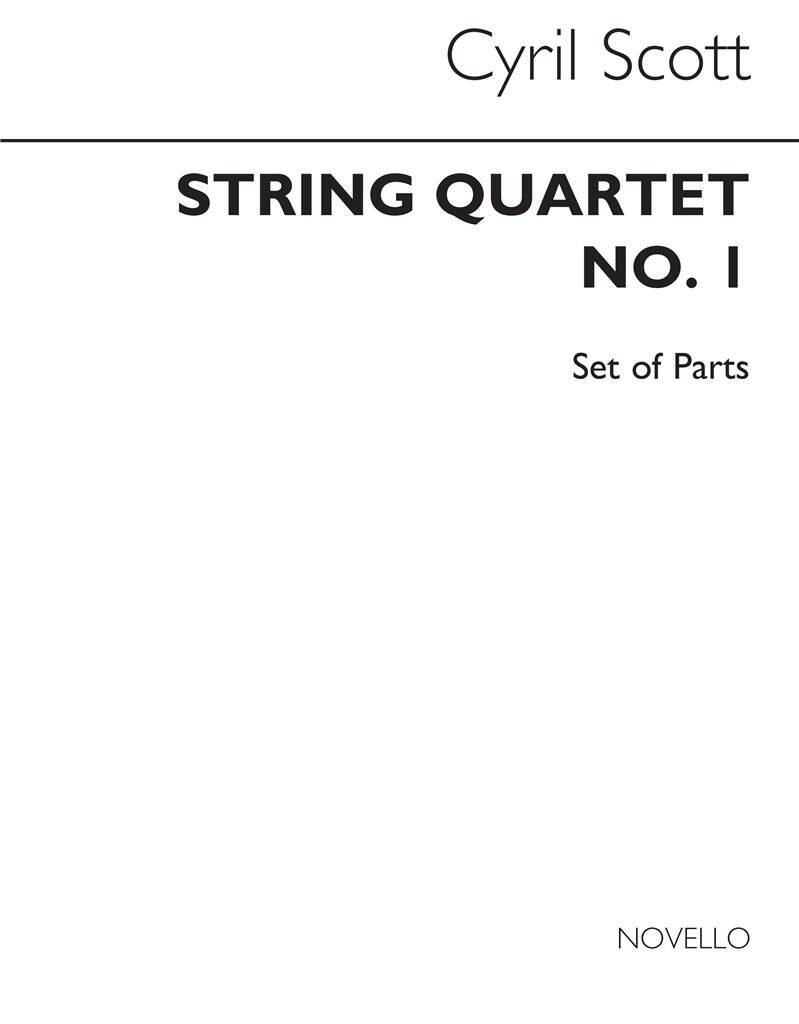 Book SCOTT: STRING QUARTET NO.1 (PARTS) SCOTT