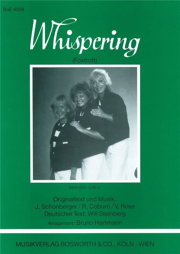Knjiga WHISPERING SCHONBERGER