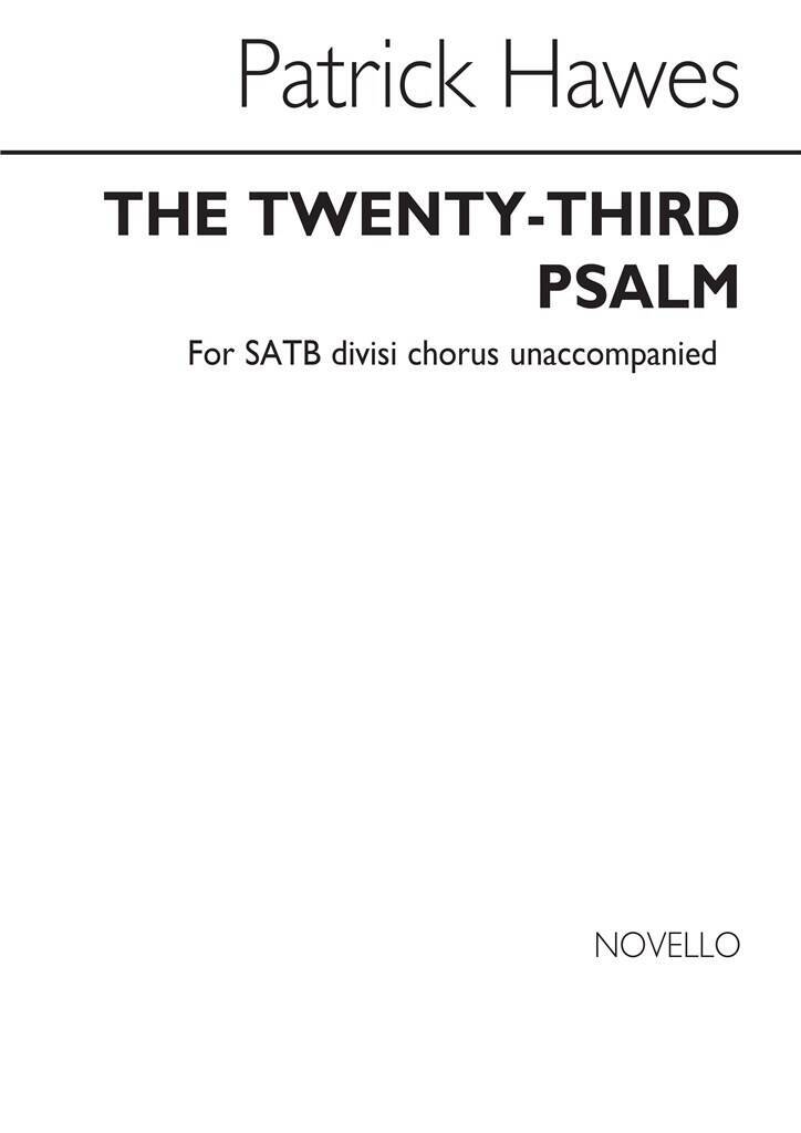 Knjiga PATRICK HAWES: THE TWENTY-THIRD PSALM CHANT HAWES