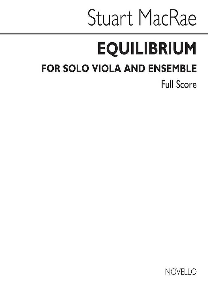 Livro STUART MACRAE: EQILIBRIUM (SCORE) MACRAE