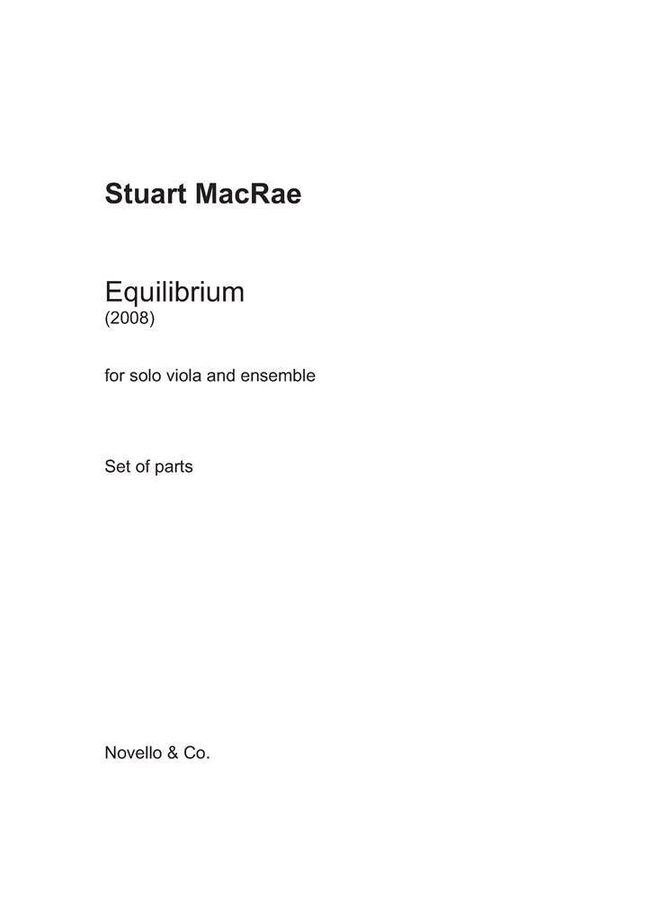 Knjiga STUART MACRAE: EQILIBRIUM (PARTS) MACRAE