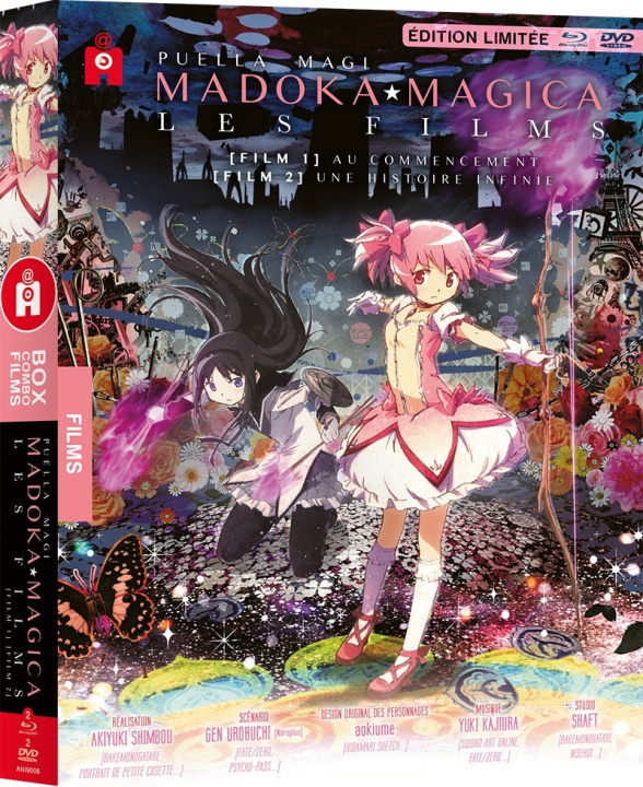 Wideo Puella Magi Madoka Magica - Film 1 et 2 - Combo - Edition limitée renseigné