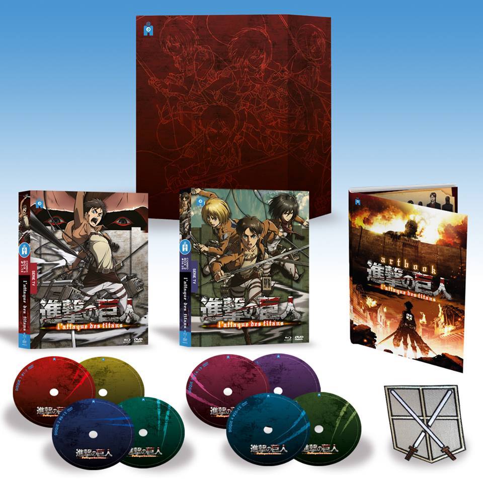 Könyv L'Attaque des Titans - Intégrale Combo Collector renseigné