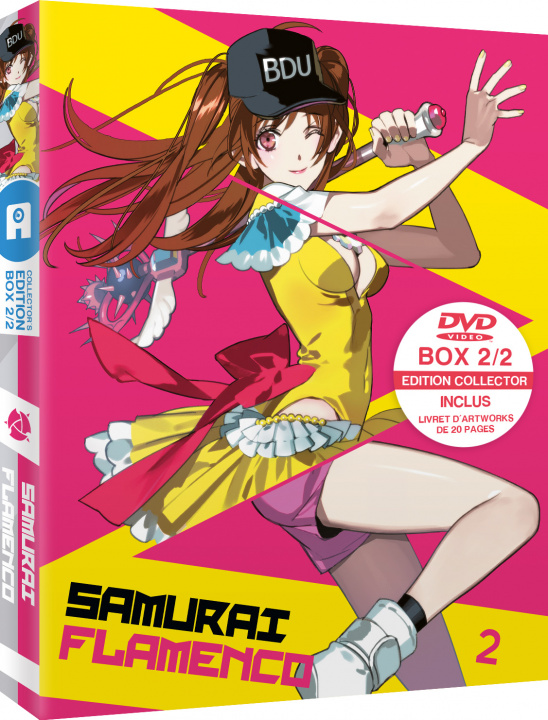 Carte Samurai Flamenco - BOX 2/2 - Edition Collector DVD renseigné