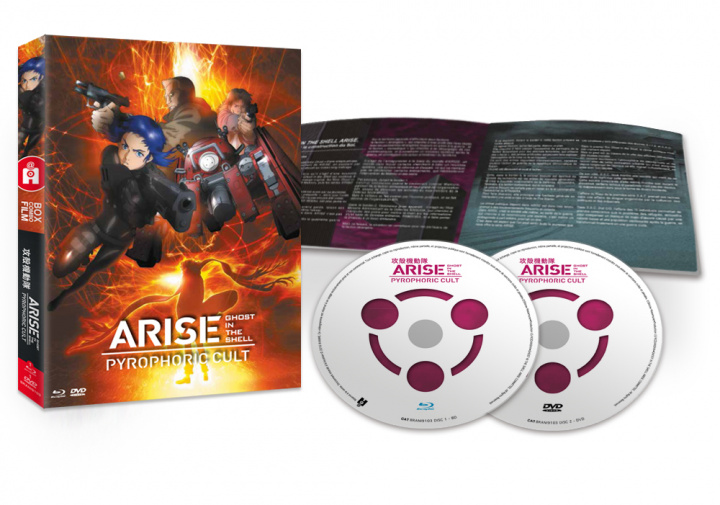 Книга Ghost in the Shell : Arise - Pyrophoric Cult - Edition Combo Bluray/DVD renseigné