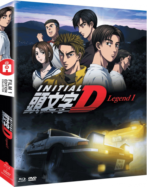 Книга Initial D : Legend 1 - Edition Combo Bluray/DVD renseigné