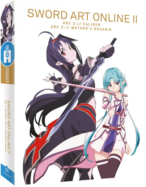 Könyv Sword Art Online II - Arc 2 & 3 : Calibur & Mother's Rosario - Edition Premium DVD renseigné