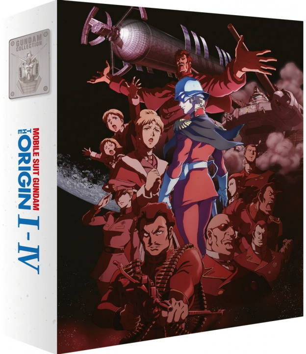 Kniha Mobile Suit Gundam : The Origin (Film I à IV) - Edition Collector Bluray renseigné
