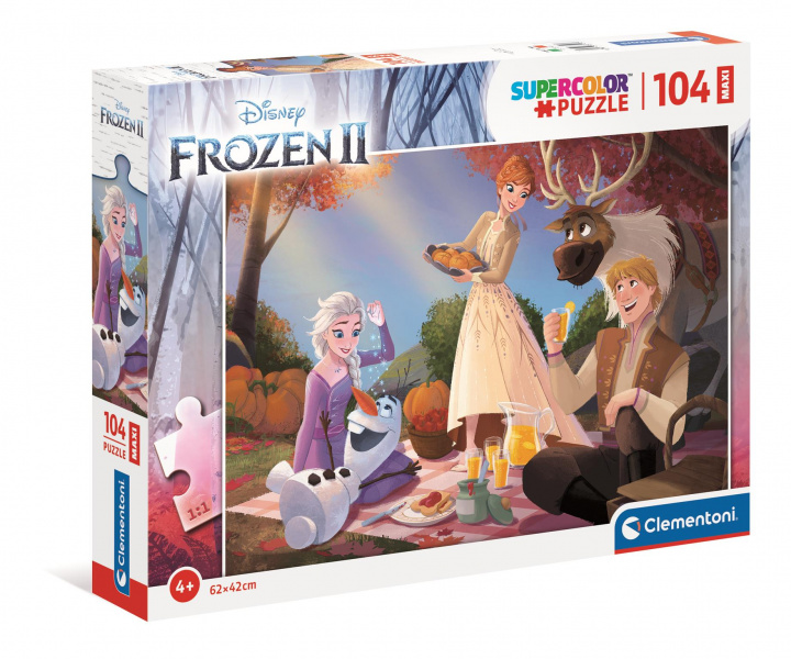 Játék Puzzle 104 maxi super color Frozen 2 23757 