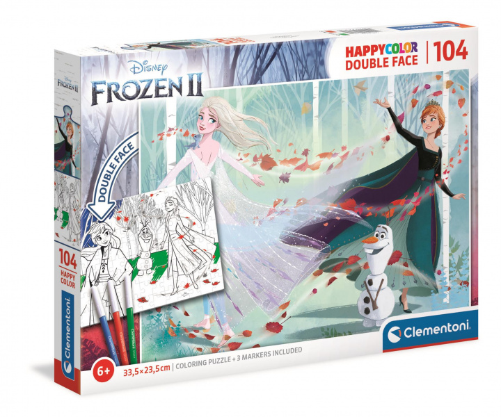Hra/Hračka Puzzle 104 happy color Frozen 2 25716 